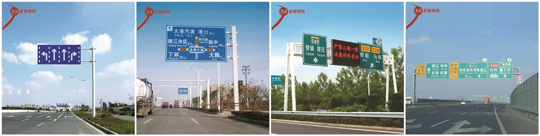 Customized Wholesale Aluminum Luminescent and Reflective Street Traffic Warning Guide Signs