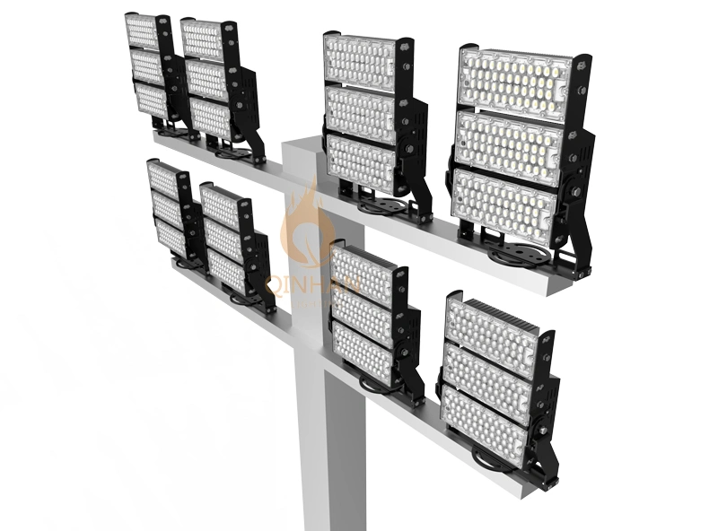 Stainless Steel Bracket SMD Solar LED Flood Light for Outdoor Football Field Stadium Tennis Sport Court High Mast Lighting 100W 200W 300W 400W 600W 800W 1000W