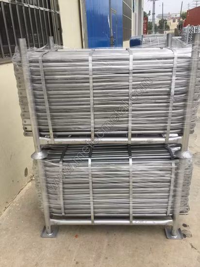 Сертифицированные строительные перила для рамных лесов (порошковое покрытие, EP)