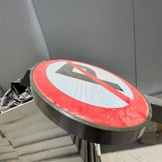 OEM временный открытый алюминиевый дорожный знак управления движением